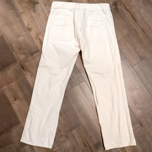 GAP 1969 Patch Pocket White Jeans Womens Size 27 / 4 Classic Casual Summer Pants - Picture 2 of 5